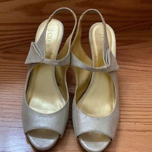 J. Crew heels 8 made in Italy